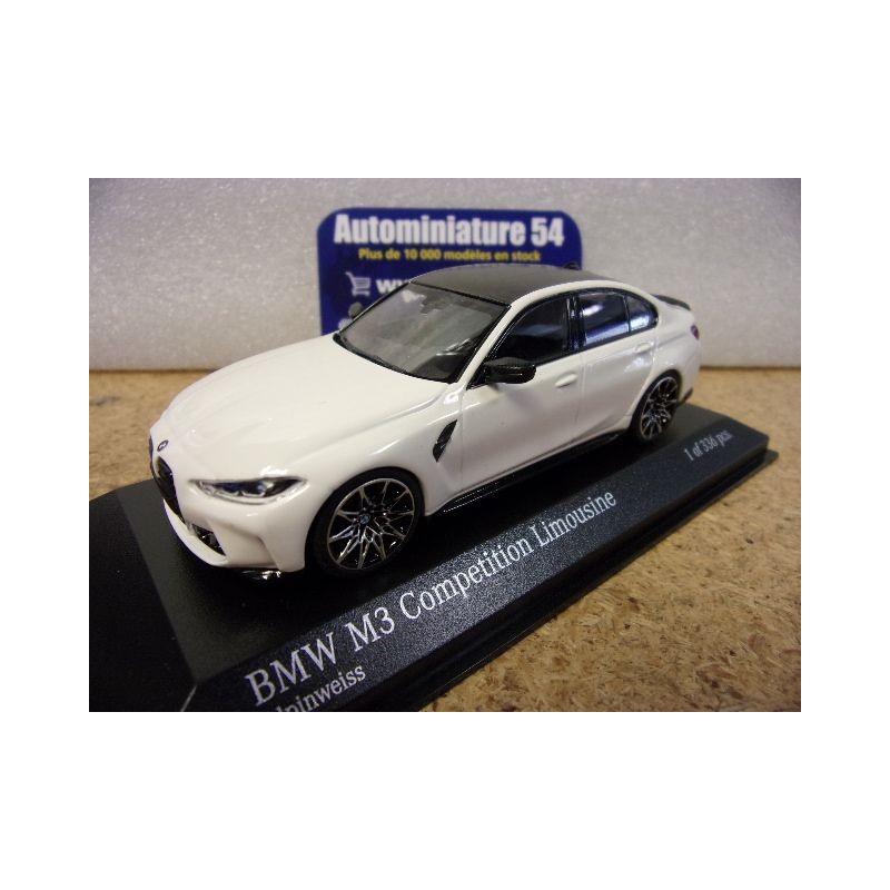 BMW M3 Compétition 2020 Alpine white 410020204 Minichamps