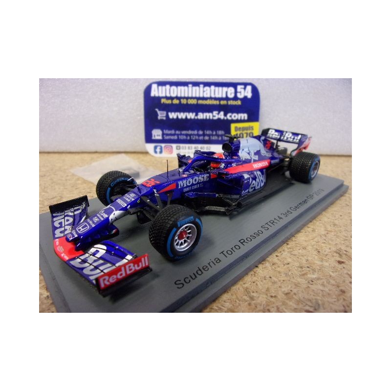 2019 Toro Rosso Honda STR14 n°26 Daniil Kvyat 3rd German GP S6094 Spark Model