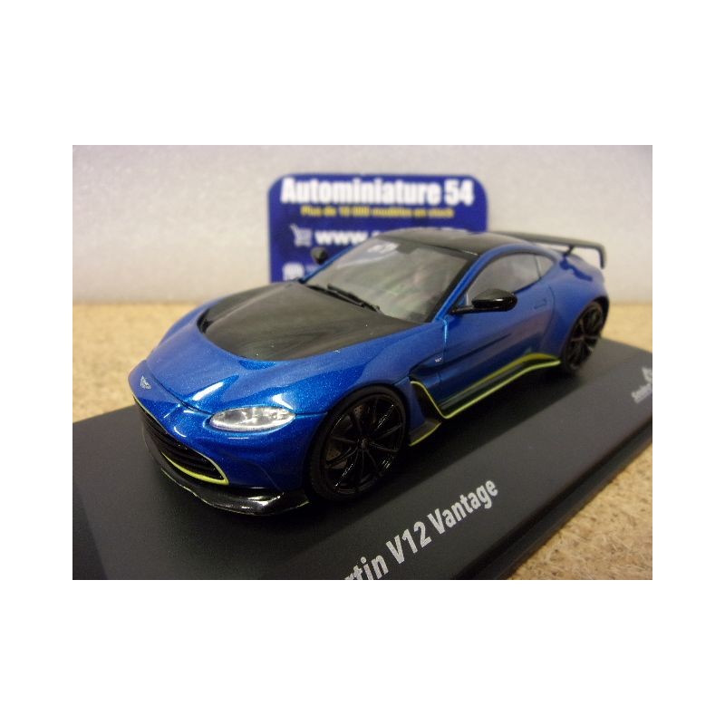 Aston Martin V12 Vantage Blue - Yellow 2023 S4314103 Solido