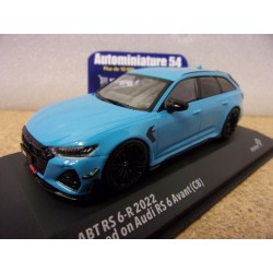 Audi RS6 R ABT Miami Blue 2021 S4310707 Solido