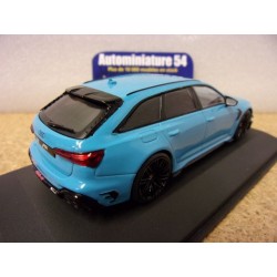 Audi RS6 R ABT Miami Blue 2021 S4310707 Solido