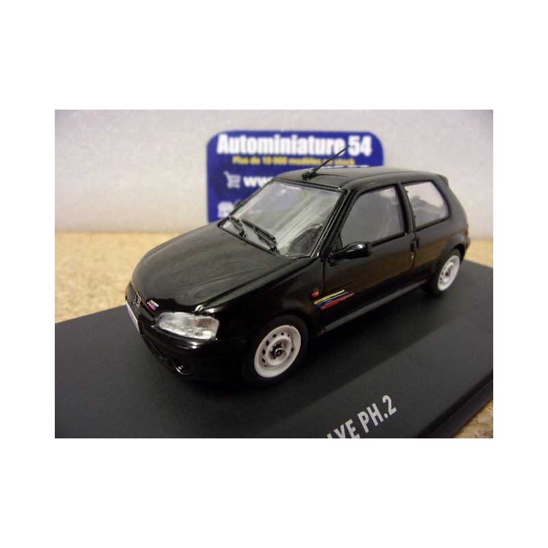 Peugeot 106 Rally 1.6 106Hp Onyx Black S4312103 Solido