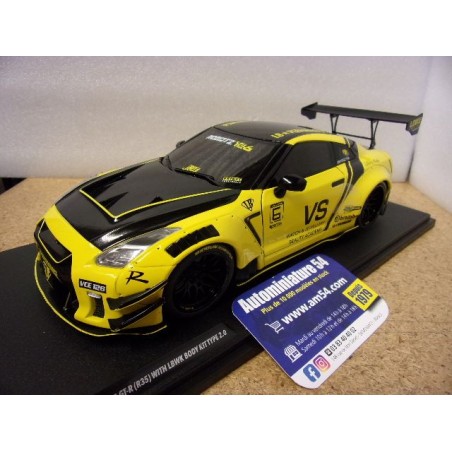 Nissan GT R35 Liberty Walk Body Kit Type 2 Yellow 2022 S1805809 Solido