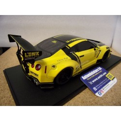 Nissan GT R35 Liberty Walk Body Kit Type 2 Yellow 2022 S1805809 Solido