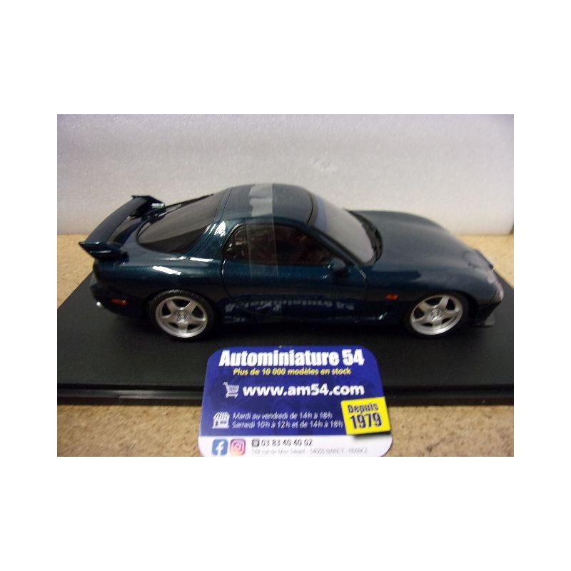 Mazda RX7 Type RS FD3S Montego Blue Mica 1994 S1810601 Solido