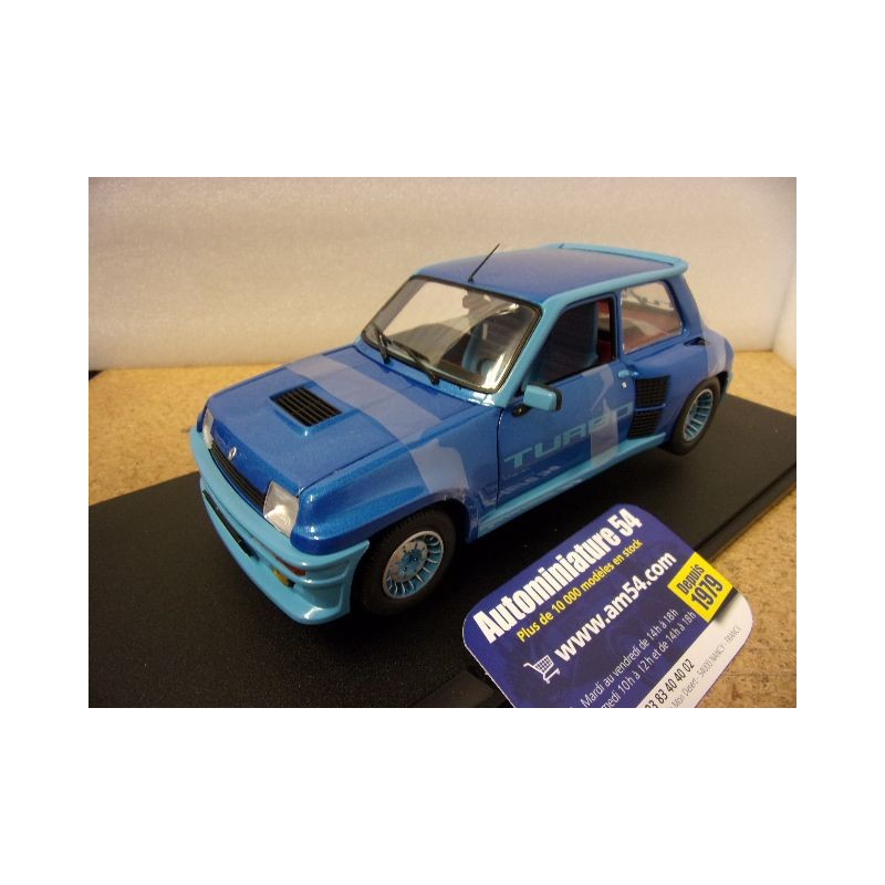 Renault R5 Turbo Bleu 1981 S1801308 Solido