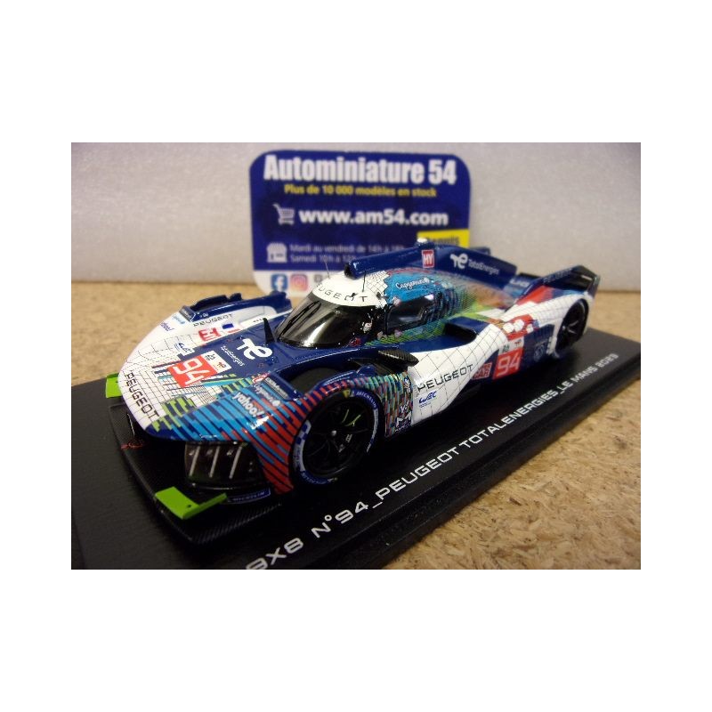 2023 Peugeot 9X8 n°94 Duval - Menezes - Muller Le Mans S8730 Spark Model