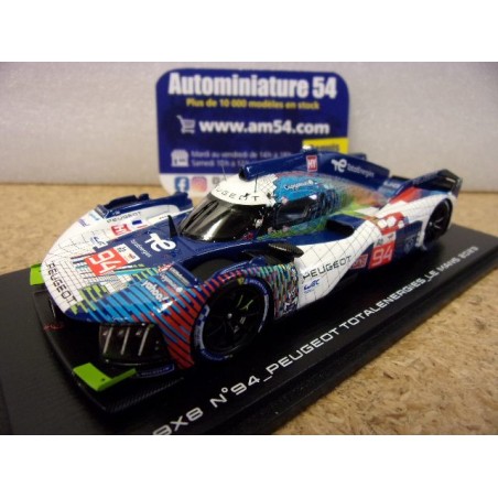 2023 Peugeot 9X8 n°94 Duval - Menezes - Muller Le Mans S8730 Spark Model