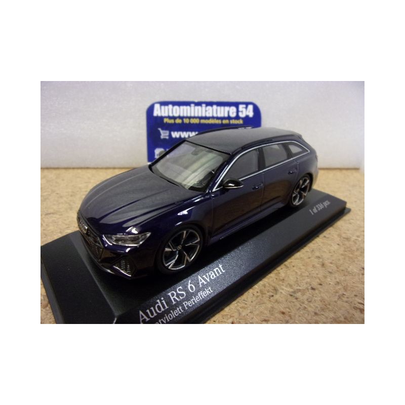 Audi RS6 Avant Violet Metallic 2019 410018016 Minichamps