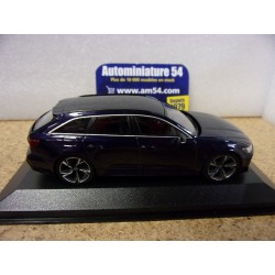 Audi RS6 Avant Violet Metallic 2019 410018016 Minichamps