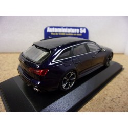 Audi RS6 Avant Violet Metallic 2019 410018016 Minichamps