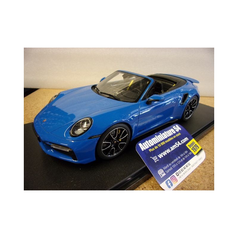 Porsche 911 - 992 Cabrio Turbo S Blue 2020 GT441 GT Spirit