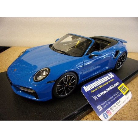 Porsche 911 - 992 Cabrio Turbo S Blue 2020 GT441 GT Spirit