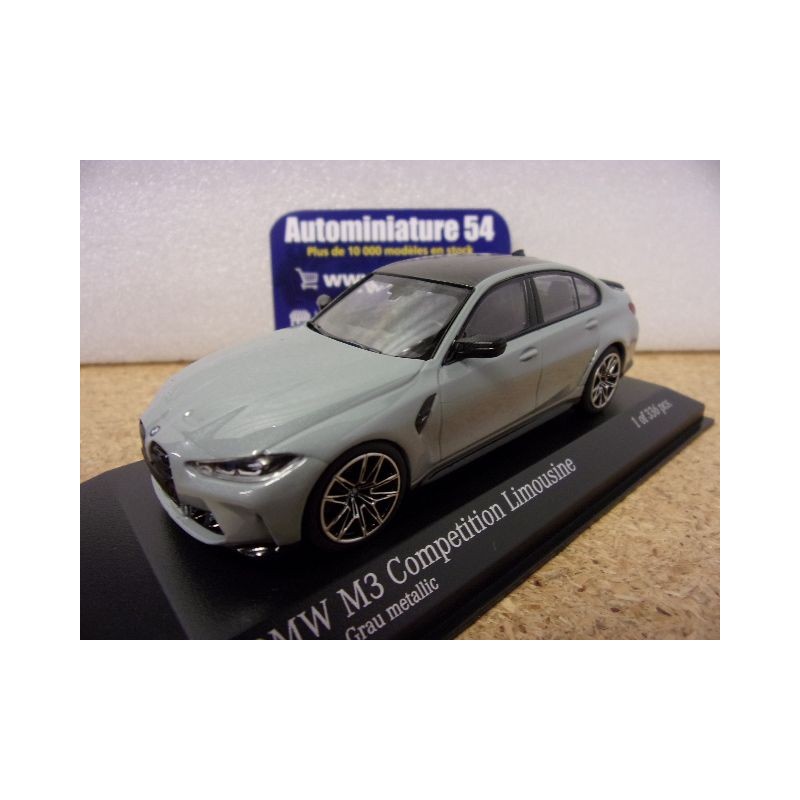 BMW M3 Compétition 2020 Brooklyn Grey 410020206 Minichamps