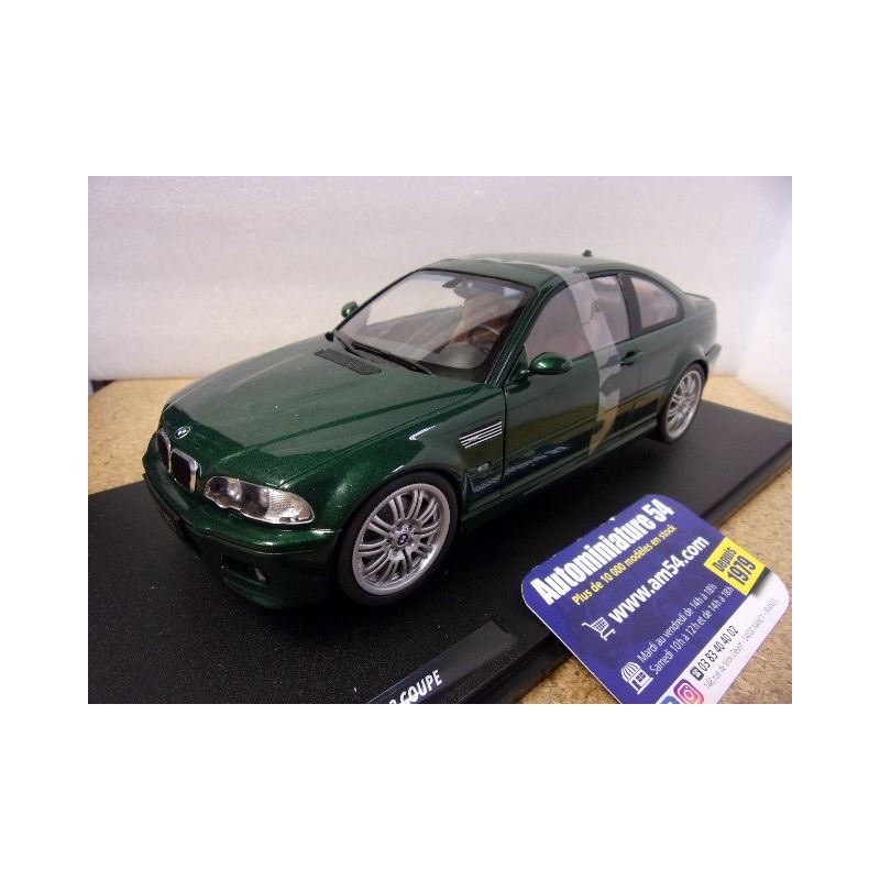 BMW M3 E46 Oxford Green 2000 S1806507 Solido