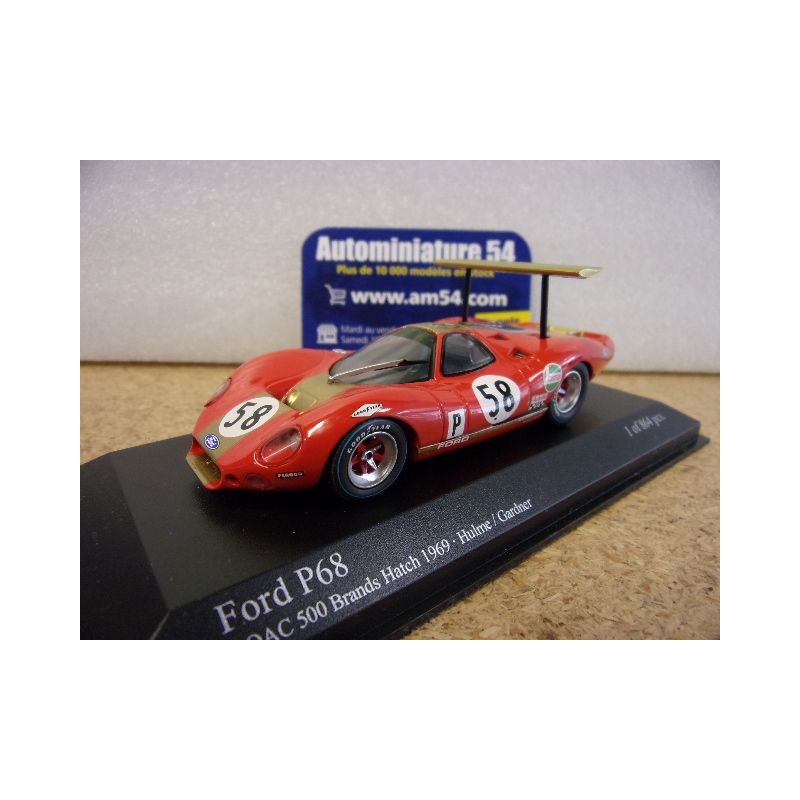 1969 Ford P68 n°58 Hulme - Gardner BOAC 500 Brans Hatch 400698458 Minichamps