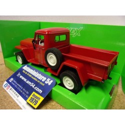 Jeep Willys Pick Up red 1947 24116Wr Welly