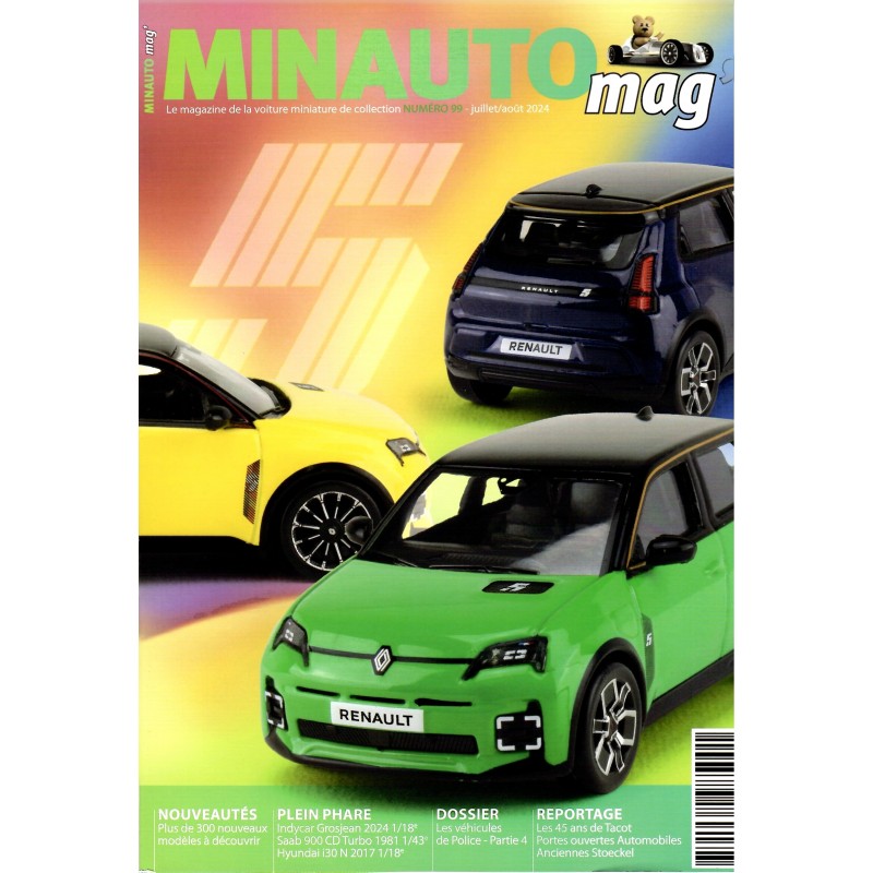 MINAUTOmag Magazine n°99 Juillet - Aout 2024