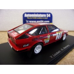 1983 Alfa Roméo GTV6 n°29 Loubet - Alemany 15th Monte Carlo S9354 Spark model