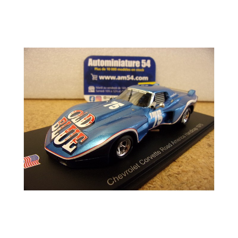 1975 Chevrolet Corvette n°75 John Greenwood Road America Handicap US193 Spark Model