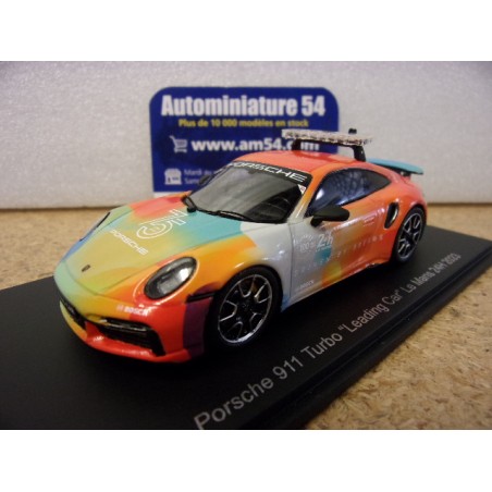 2023 Porsche 911 - 992 Turbo Leading Car - Safety Car Le Mans 24 h S8773 Spark Model