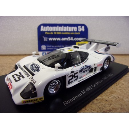 1983 Rondeau Ford M482 n°25 Jaussaud - Streiff Le Mans S8467 Spark Model