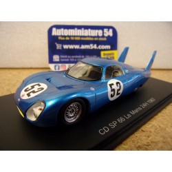 1967 CD SP 66 n°52 Dayan - Ballot Lena Le Mans S4598 Spark Model