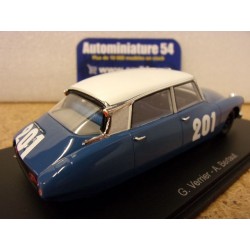 1964 Citroen DS19 n°201 Verrier - Bertaut 11th 24h SPA 100SPA01 Spark Model