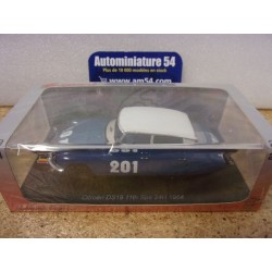 1964 Citroen DS19 n°201 Verrier - Bertaut 11th 24h SPA 100SPA01 Spark Model