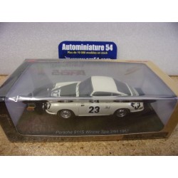 1967 Porsche 911S n°23 Gaban - Pedro 1st Winner 24h SPA 43SPA67 Spark Model