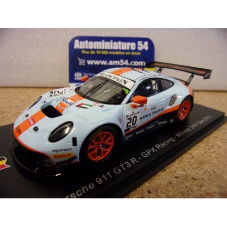 2019 Porsche 911 - 991 GT3R n°20 Lietz - Kristensen - Estre 1st Winner 24h SPA 43SPA2019 Spark Model