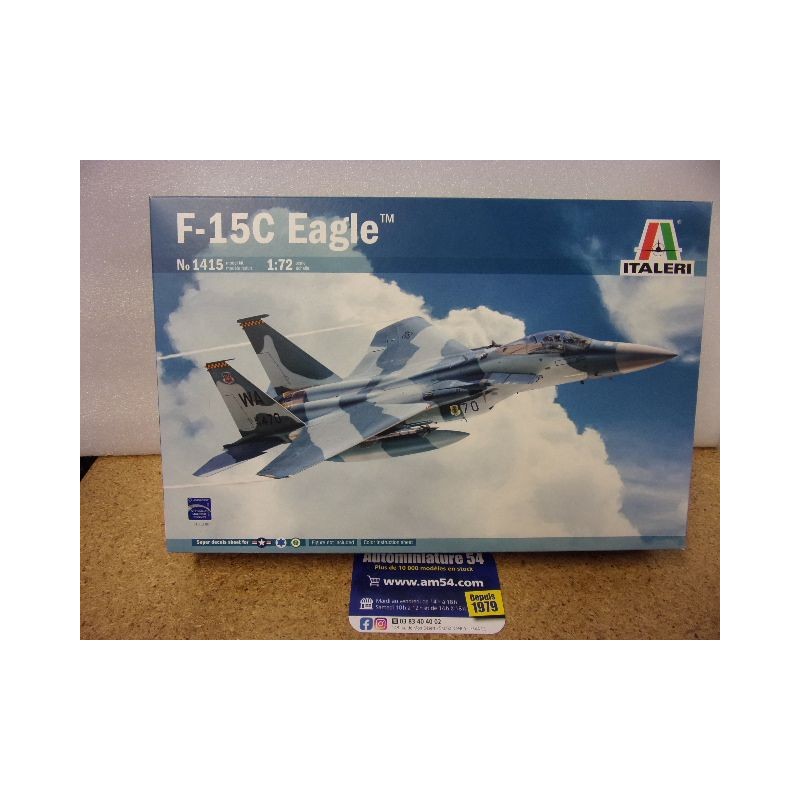 F15C Eagle n°1415 Italeri Maquette 1.72