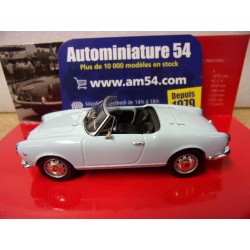 Alfa Roméo Giulia Spider Light Blue 1962 436120730 Minichamps