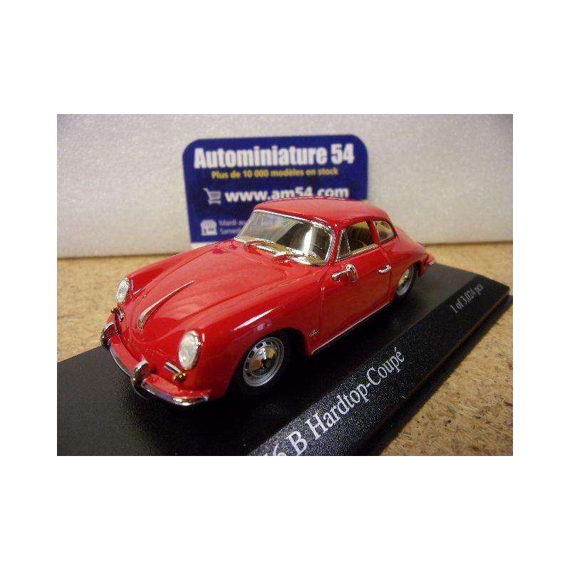 Porsche 356 B Hard Top coupé red 1961 400064320 Minichamps