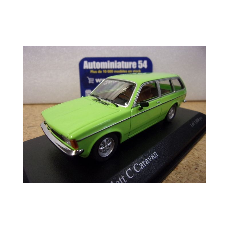 Opel Kadett C Caravan Green 1978 430048110 Minichamps