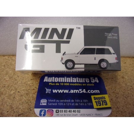 Range Rover Davos white MGT00658 True Scale Models Mini GT