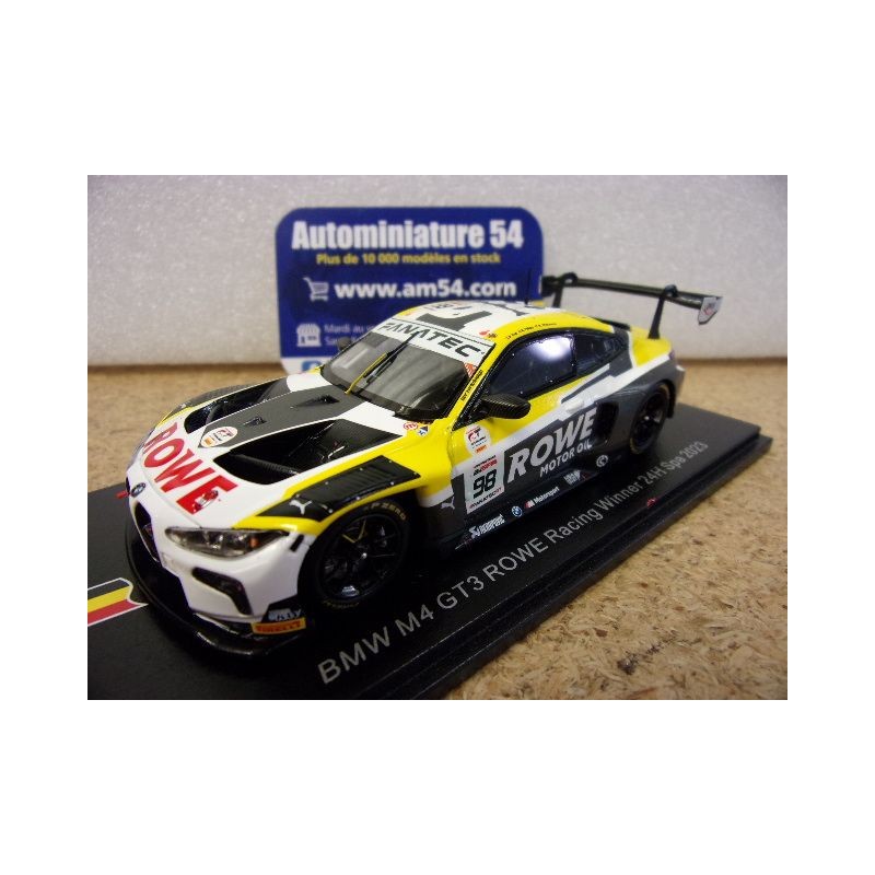 2023 BMW M4 GT3 n°98 Eng - Wittmann - Yelloly 1st Winner 24h SPA 43SPA2023 Spark Model