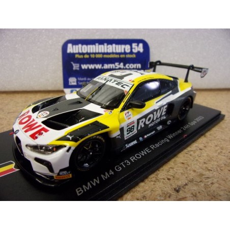 2023 BMW M4 GT3 n°98 Eng - Wittmann - Yelloly 1st Winner 24h SPA 43SPA2023 Spark Model