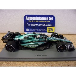 2023 Aston Martin AMR23 n°18 Lance Stroll 9th Canada GP S8598 Spark Model