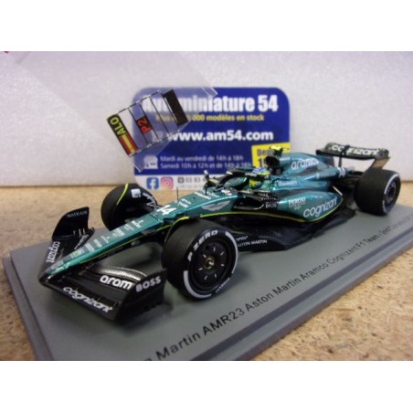 2023 Aston Martin AMR23 n°14 Fernando Alonso 2nd Canada GP S8597 Spark Model