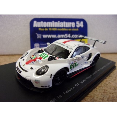 2022 Porsche Team 911 RSR-19 n°91 1st Winner LMGTE pro Le Mans Y273 Spark Model Sparky