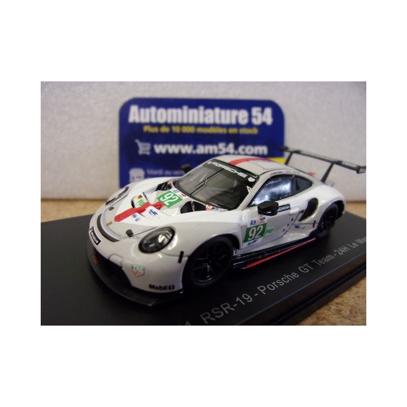 2022 Porsche Team 911 RSR-19 n°92 LMGTE pro Le Mans Y274 Spark Model Sparky