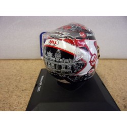 2023 Casque Kevin Magnussen HAAS Monaco GP 1/5 5HF100 Spark Model