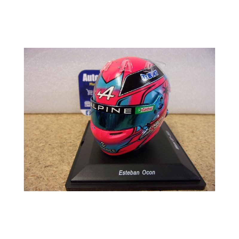 2023 Casque Esteban Ocon Alpine F1 Team Miami GP1/5 5HF103 Spark Model