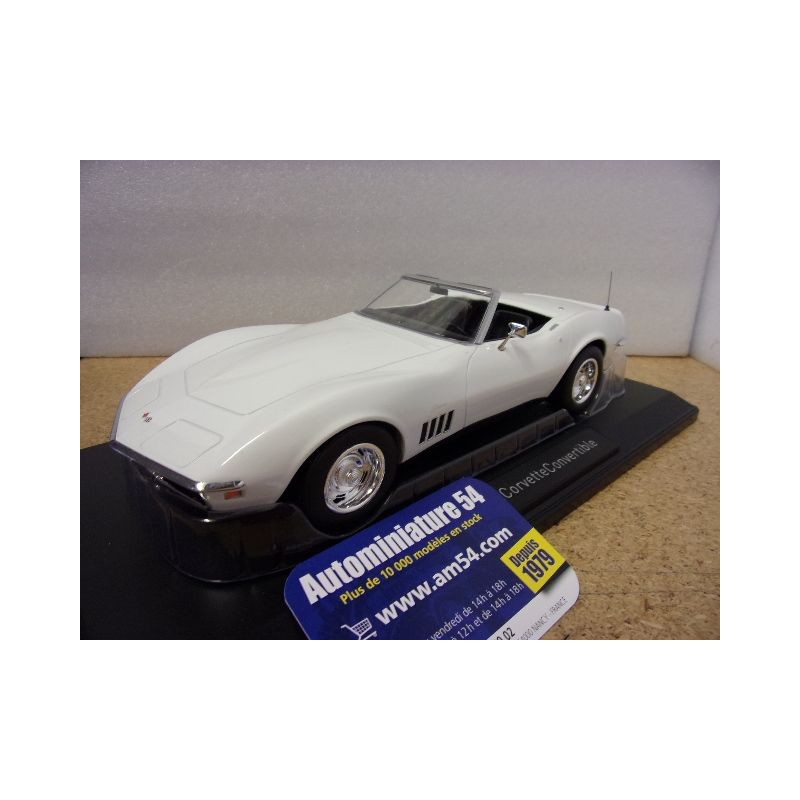 Chevrolet Corvette Cabrio Can Am white 1969 189038 Norev