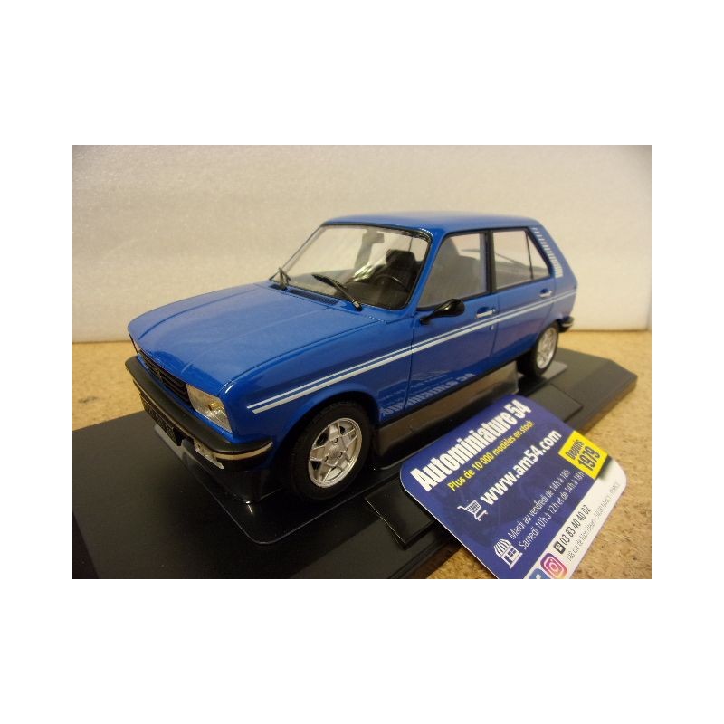 Peugeot 104 S Ibis Blue 1981 184903 Norev