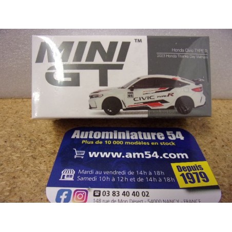 2023 Honda Civic Type R Thanks Day Vietnam MGT0626 True Scale Models Mini GT