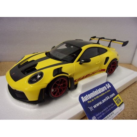 Porsche 911 - 992 GT3 RS yellow Weissach Package 2024 110062025 Minichamps