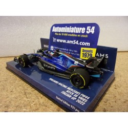 2022 Williams Mercedes FW44 n°45 Nyck De Vries Italian GP 417221645 Minichamps