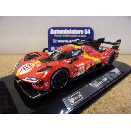 2023 Ferrari 499P AF Corse N°51 Pier Guidi - Calado - Giovinazzi 1st winner LE MANS 36312-51 Bburago Racing